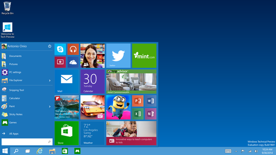 Windows 10 gratuito e con le gesture