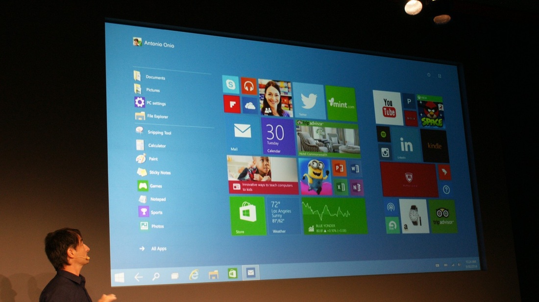Windows 10 Tech Preview build 9860 con data sense e battery saver